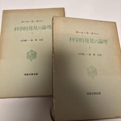 科学的発見の論理 上下巻 カール・R・ポパーのサムネイル
