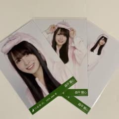 乃木坂46 生写真 福井県ver. コーデ 恐竜 3種コンプ 森平麗心 - メルカリ
