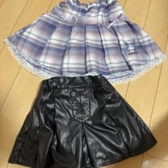子供服 スカートまとめ売り 【クロミ&レザースカート】のサムネイル