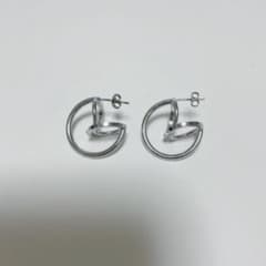 ピアス シルバー シンプルのサムネイル