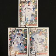 大谷(裏面SP)ベッツフリーマンMVPトリオ 2026ToppsHolidayのサムネイル