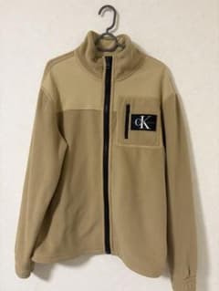 Calvin Klein Jeans フリースジャケット ベージュ Sのサムネイル