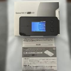 Speed Wi-Fi 5G X11 本体、箱、説明書 - メルカリ