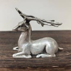 銅器 梅花鹿 書道具 文房具 装飾品 工芸品 美術品 置物 - メルカリ