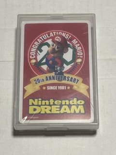 NINTENDO DREAM スーパーマリオ　20周年記念　トランプ　新品未開封 NINTENDO DREAM スーパーマリオ 20周年記念 トランプ 新品未開封