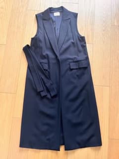 united arrows テーラードカラーロングベスト アローズ ジレ - メルカリ