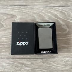 ジッポー オイルライター 箱付き　#200のサムネイル