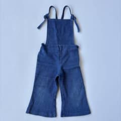 Sorm'86 twin collective デニムオーバーオール Twin Collective デニム フレア オーバーオール サロペット 80 - メルカリ