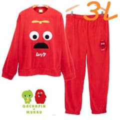 신품 ☆ 스웨트 상하 세트 3L 2XL 사이즈 가챠핀 무쿠 캐릭터