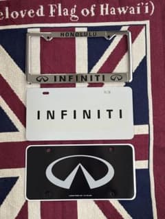 INFINITIライセンスフレーム HONOLULU デモプレートHAWAIIのサムネイル