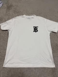 BURBERRY TBロゴ Tシャツ ホワイト XS - メルカリ