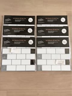 Self Adhesive 3D Wall Tiles 6枚セット（24枚）のサムネイル