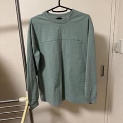 wmb 長袖Tシャツ クルーネック グリーン Mサイズのサムネイル