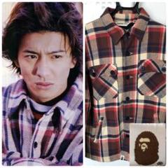 A BATHING APE ラブジェネジャケット Lサイズ 木村拓哉 キムタク A BATHING APE ラブジェネジャケット Lサイズ 木村拓哉 キムタク