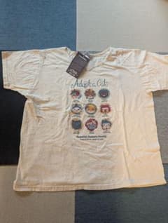 【お値下げ中】Crazy Shirts Adopt a 猫柄 Tシャツ L★のサムネイル