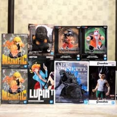 フィギュアまとめ売り ドラゴンボール ゴジラ ハンターハンター 鬼滅の刃 ルパン