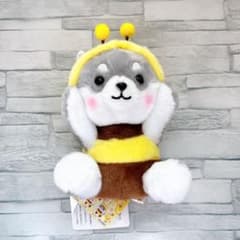신품 미사용 콩 시바 3 형제 유루 꿀벌 타이가 봉제 인형