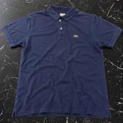 LACOSTE ラコステ ポロシャツ ネイビー サイズ4 - メルカリ