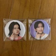 INI 松田迅 池崎理人 缶バッジ 2個セットのサムネイル