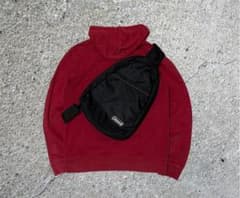 Coleman コールマン 刺繍ロゴ y2k ワンショルダー スリングバッグ 黒