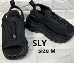 Thumbnail of 美品✨SLY　スライ厚底サンダル　スポーツサンダル　Mサイズ　23cm ブラック