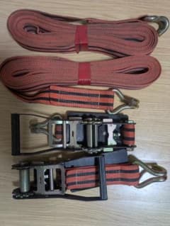 ラッシングベルト×2のサムネイル