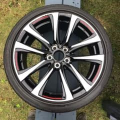 マークx g'sスペアタイヤ　ハリアー用ホイールです マークx g'sスペアタイヤ ハリアー用ホイールです - メルカリ