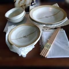 風趣 FUSHU 陶器 食器セット 和食器（箱付き未使用品）のサムネイル