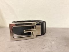 グッチ　GUCCI 本革ベルト ブラック　ブラウン　リバーシブルのサムネイル