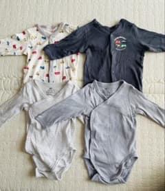 H&M 西松屋ベビー 肌着 4点セットのサムネイル
