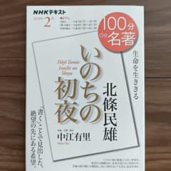 NHK 100分で名著 北條民雄『いのちの初夜』 2023年2月のサムネイル
