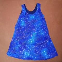 宇宙柄リバーシブルワンピースのサムネイル