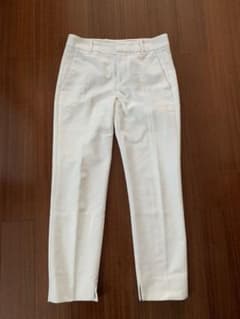 ZARA ZARA women クロップドパンツ ホワイト　32のサムネイル
