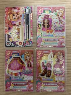 アイカツカード ガーリーバイオリンコーデ 4枚セットのサムネイル