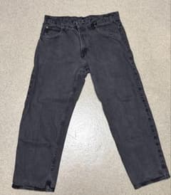 PRISON BLUES W36 L30 ブラックデニムパンツ USA製のサムネイル