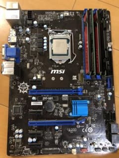 Intel i7 4790 マザーボード メモリ20GB付きのサムネイル
