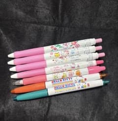 フコク生命ハローキティ　ボールペン7本のサムネイル
