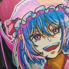 レミリア　東方Project　イラストのサムネイル