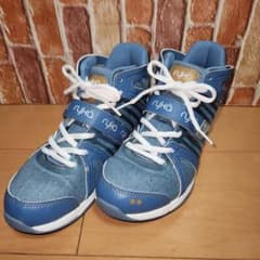 ryka ライカ ダンスシューズ　青　デニム　23.3㎝ ryka ライカ ダンスシューズ 青 デニム 23.3㎝ - メルカリ