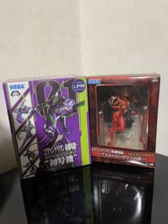 エヴァ　LPMフィギュアセット　初号機　アスカ　ロンギヌスのサムネイル