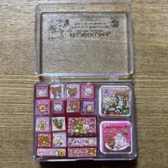 リラックマ スタンプセット 16柄 スタンプパッド2色のサムネイル