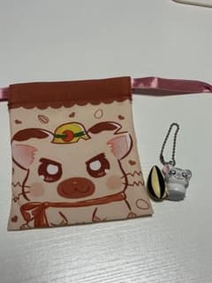 こうしくん スイングマスコット タイショー君 巾着 とっとこハム太郎のサムネイル