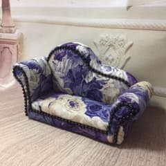 1/12サイズ用  ドールソファ ローズのサムネイル