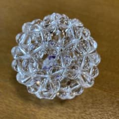 フラーレン水晶8ミリ　中に2ミリ玉フラーレン入りのサムネイル