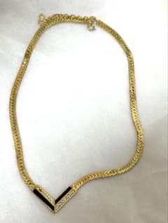 Christian Dior V字 ネックレス ゴールドのサムネイル