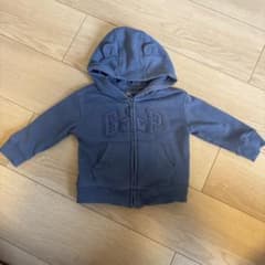 baby GAP ベビーパーカー くま耳 ブルーのサムネイル