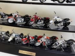 小）「ハーレーダビットソン」1/24スケールコレクション ケース入 小）「ハーレーダビットソン」1/24スケールコレクション ケース入