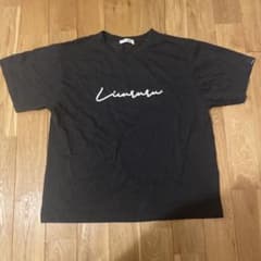Lienruru ロゴプリント 半袖Tシャツ ブラック　黒のサムネイル