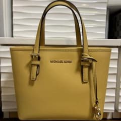 MICHAEL KORS イエロー ハンドバッグ（ショルダー付）のサムネイル