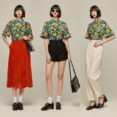 tnewties《今日もフォーチュンクッキーがある》チャイナトップスのサムネイル